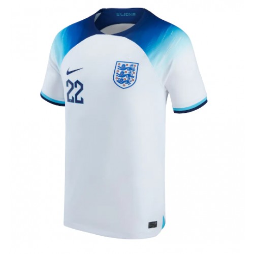 England Jude Bellingham #22 Replika Hjemmebanetrøje VM 2022 Kortærmet
